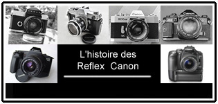 histoire des reflex Canon